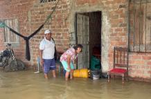 Familias damnificadas en la provincia de Los Ríos
