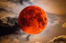Foto de la Luna de Sangre.