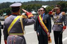 DANIEL NOBOA CEREMONIA MILITAR