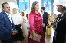 Fiorella Icaza, esposa del alcalde de Guayaquil.