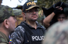 John Reimberg, ministro del Interior en Ecuador.