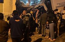 accidente del camion de basura en quito