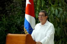 Bruno Rodriguez, canciller de Cuba