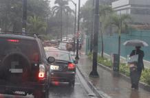 lluvia intensa en Guayaquil