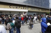 manifestación por Aquiles Álvarez