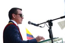 Daniel Noboa en entrevista a Radio Sucre se refiere sobre la revocatoria de la visa de Fernando Casado.