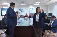 Luego del sorteo, nueve integrantes de la Comisión de selección recibieron entre ocho y nueve expedientes de los 75 inscritos para fiscal General del Estado.