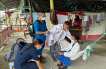 Brigadas medicas en Zaruma