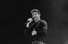 Pablo Alborán en concierto.