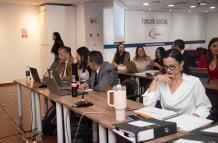 El segundo día de audiencia por el caso Triple A se desarrolla en Quito.