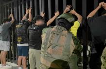 Operativos en toque de queda