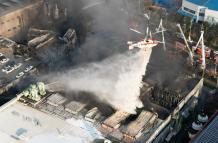 Incendio en Corea del Sur