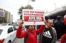 manifestación de Unidad Popular