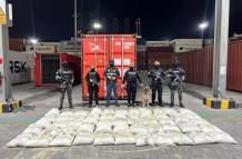 Una carga de 1,34 toneladas de clorhidrato de cocaína fue incautada en el puerto de Posorja