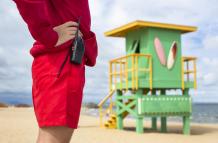 Salvavidas en la playa