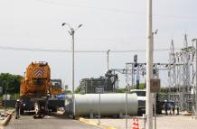 El autransformador para solucionar los problemas eléctricos en Santa Elena ya se encuentra en territorio peninsular