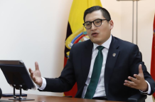 Michael Aulestia, concejal de Quito, no ha negado su cercanía al movimiento oficialista ADN.