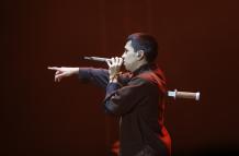 Milo J se presentó en el Coliseo Voltaire Paladines Polo de Guayaquil.