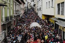 procesión Jesús del gran poder - quito