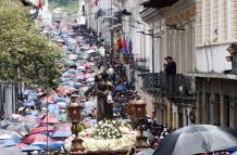 Procesión Quito Jesús del Gran Poder