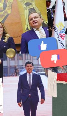 Asambleístas mal vestidos