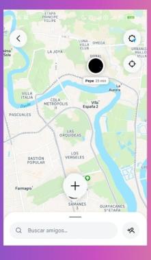 Mapas en Instagram
