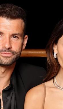 Eiza González y Grigor Dimitrov