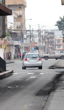 invasión del carril de Metrovía