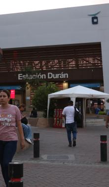 estación de Aerovía en Durán