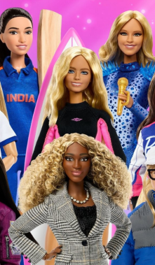 Barbie presentó ocho muñecas inspiradas en mujeres exitosas por el Día Internacional de la Mujer.