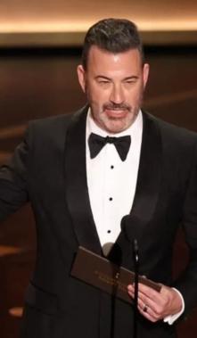 Jimmy Kimmel en la ceremonia del Óscar 2026