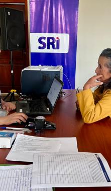 atención del Servicio de Rentas Internas SRI