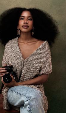 Kath Guerrero fotógrafa afroecuatoriana