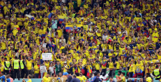 Hinchas de Ecuador