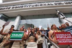 Protesta Yasuni