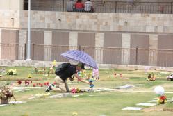 Día de los Difuntos en el cementerio Jardines de Esperanza