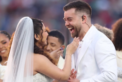 BODA EN EL MEDIO TIEMPO DEL SUPER BOWL 2026