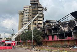 Incendio en el centro de Guayaquil