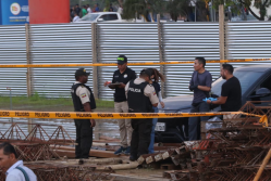 Asesinato de una persona en La Aurora.