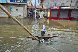 Inundación en Durán