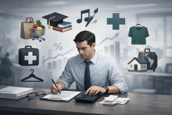 Imagen conceptual sobre proyección de gastos