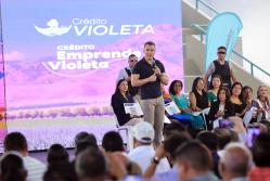 El Gobierno presentó avances de los programas Crédito Violeta y Emprende Violeta