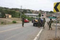 En la comuna Juntas del Pacífico, de manera permanente personal militar efectúa operativos