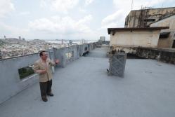 terraza del edificio El Fórum