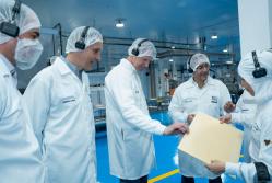 Nestlé Ecuador inauguró una nueva línea automatizada en Surindu.