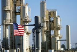 Planta industrial petrolera, en Estados Unidos.