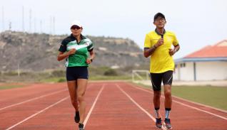 Paola Bonilla Daniel Pintado atletismo Ecuador