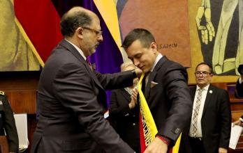 Daniel Noboa y Henry Kronfle