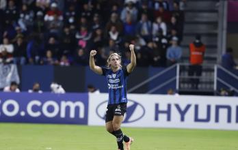 Claudio Spinelli hizo dos goles para Independiente del Valle.