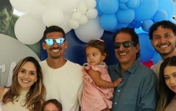 Los Cevallos en familia, todos respiran fútbol desde el abuelo José Francisco hasta Lucca el nieto.